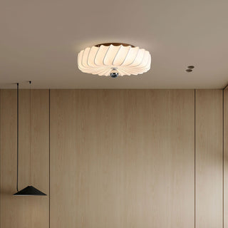 Zelore Tourbillon Tissu Bronze Suspension Lumière