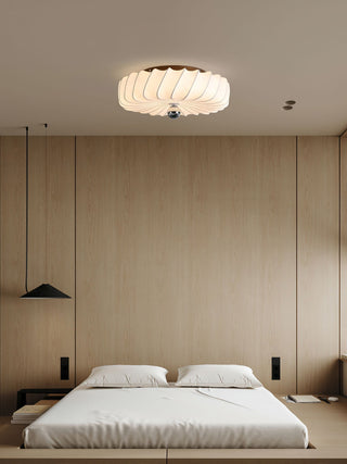 Zelore Tourbillon Tissu Bronze Suspension Lumière