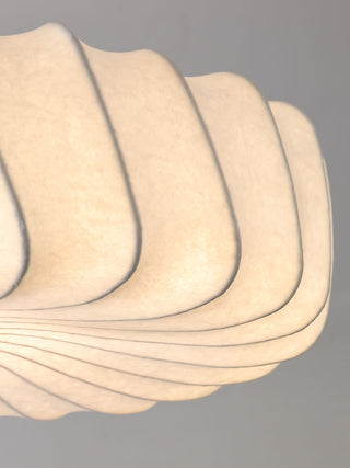 Zelore Tourbillon Tissu Bronze Suspension Lumière