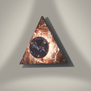 Pyramid Applique Murale Rustique en Marbre