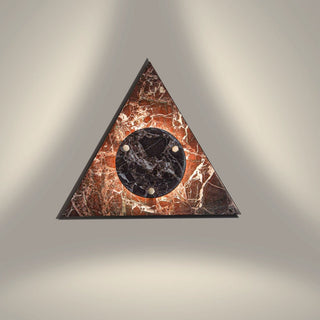 Pyramid Applique Murale Rustique en Marbre