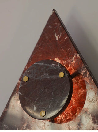 Pyramid Applique Murale Rustique en Marbre