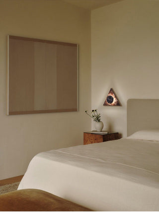 Pyramid Applique Murale Rustique en Marbre