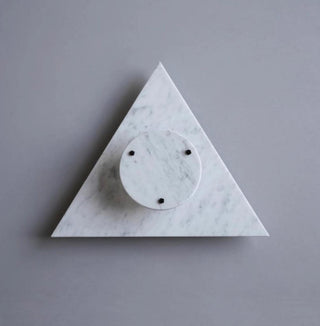 Pyramid Applique Murale Rustique en Marbre