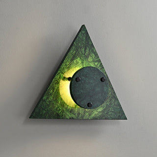 Pyramid Applique Murale Rustique en Marbre