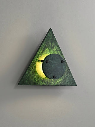 Pyramid Applique Murale Rustique en Marbre