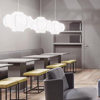Lotus Lampe Suspendue Minimaliste en Soie