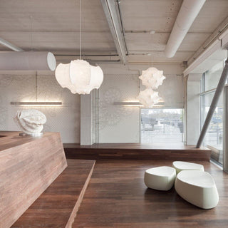 Lotus Lampe Suspendue Minimaliste en Soie
