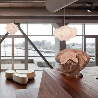Lotus Lampe Suspendue Minimaliste en Soie
