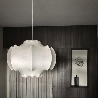 Lotus Lampe Suspendue Minimaliste en Soie