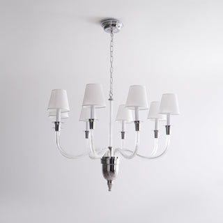 Syvinor Lustre Postmoderne Luxe Cristal Tissu