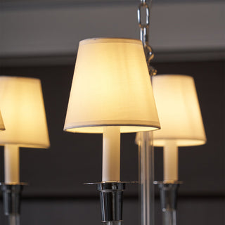 Syvinor Lustre Postmoderne Luxe Cristal Tissu