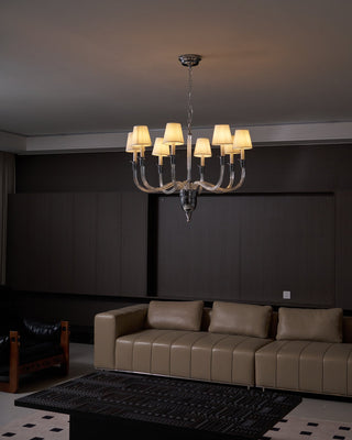 Syvinor Lustre Postmoderne Luxe Cristal Tissu