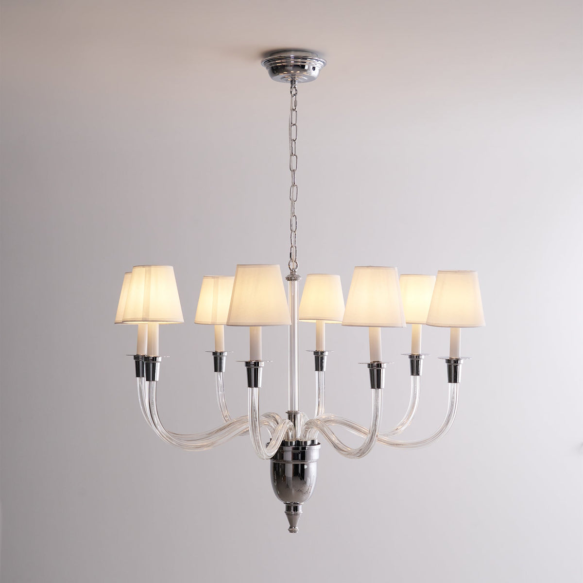 Syvinor Lustre Postmoderne Luxe Cristal Tissu
