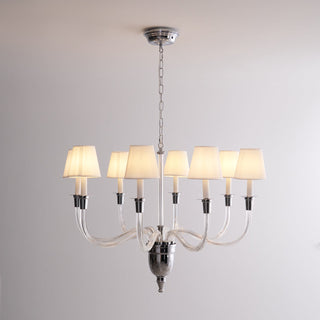 Syvinor Lustre Postmoderne Luxe Cristal Tissu