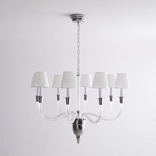 Syvinor Lustre Postmoderne Luxe Cristal Tissu