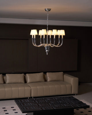 Syvinor Lustre Postmoderne Luxe Cristal Tissu