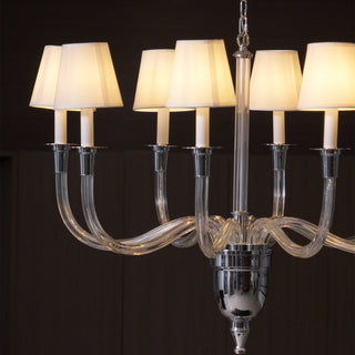 Syvinor Lustre Postmoderne Luxe Cristal Tissu