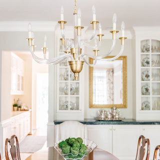 Syvinor Lustre Postmoderne Luxe Cristal Tissu