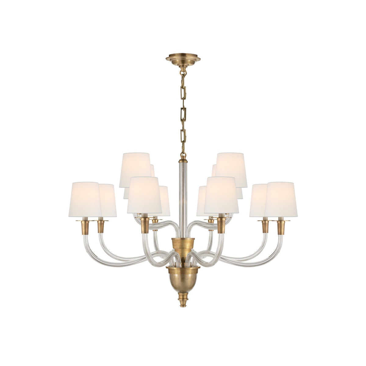 Syvinor Lustre Postmoderne Luxe Cristal Tissu