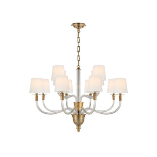 Syvinor Lustre Postmoderne Luxe Cristal Tissu