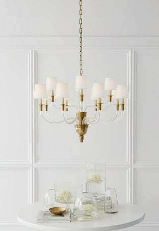 Syvinor Lustre Postmoderne Luxe Cristal Tissu