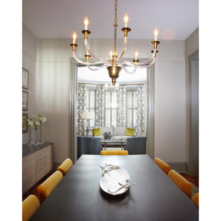 Syvinor Lustre Postmoderne Luxe Cristal Tissu