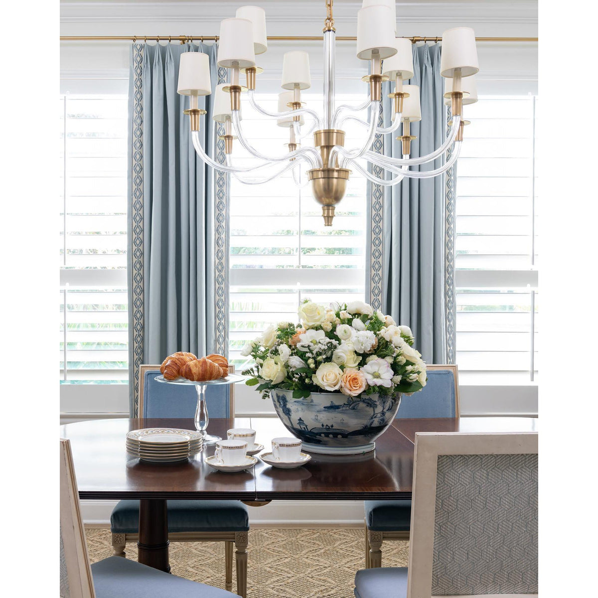 Syvinor Lustre Postmoderne Luxe Cristal Tissu