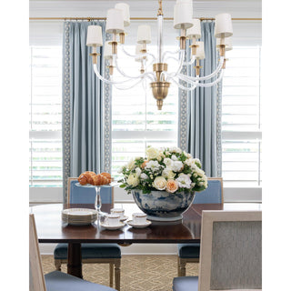 Syvinor Lustre Postmoderne Luxe Cristal Tissu