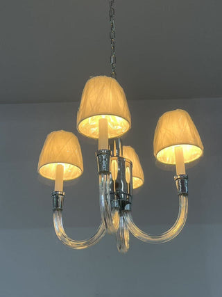 Syvinor Lustre Postmoderne Luxe Cristal Tissu