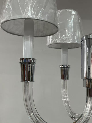 Syvinor Lustre Postmoderne Luxe Cristal Tissu