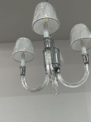 Syvinor Lustre Postmoderne Luxe Cristal Tissu