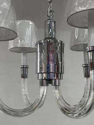 Syvinor Lustre Postmoderne Luxe Cristal Tissu