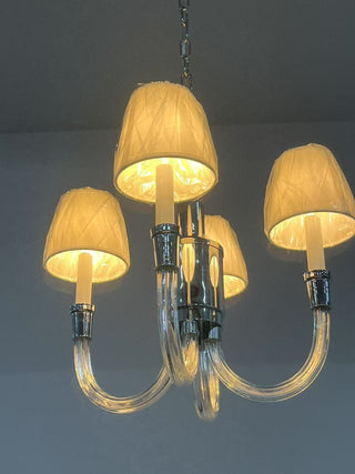 Syvinor Lustre Postmoderne Luxe Cristal Tissu