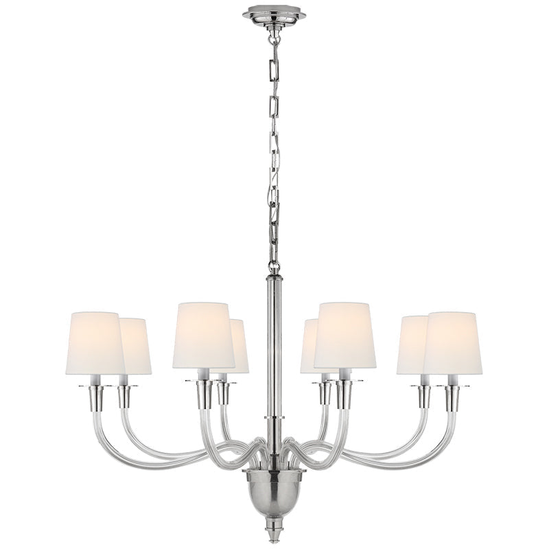 Syvinor Lustre Postmoderne Luxe Cristal Tissu