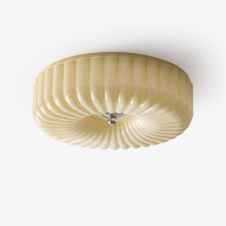 Lyvelus Plafonnier Verre Ondulé Art Nordique