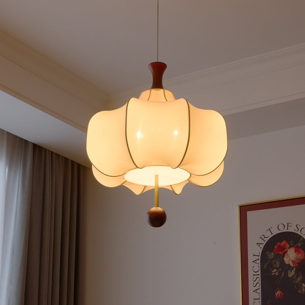 Zoressa Suspension Cloud Bois Premium Élégance