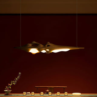 Ulsorira Lampe Suspendue en Bois Topographique