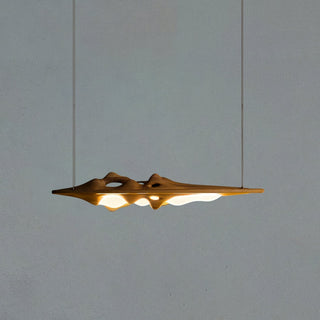 Ulsorira Lampe Suspendue en Bois Topographique