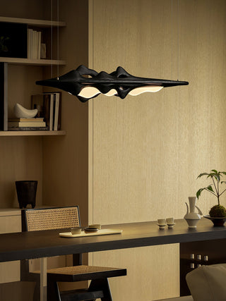 Ulsorira Lampe Suspendue en Bois Topographique