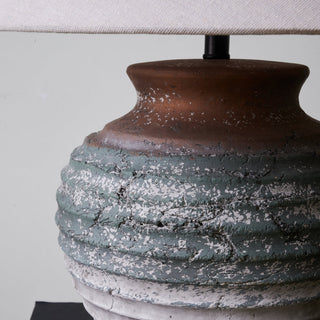 Rax Lampe de Table Tissu Traditionnelle de Table