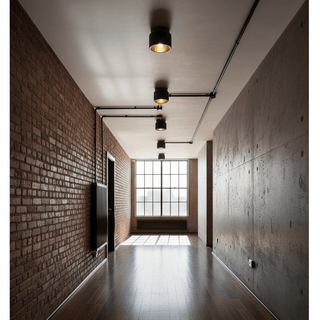 Volcanic Glow Ceiling Light-Neutral Decor