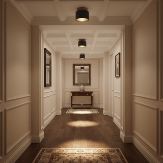 Volcanic Glow Ceiling Light-Neutral Decor