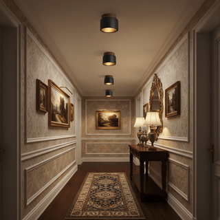Volcanic Glow Ceiling Light-Neutral Decor