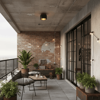 Volcanic Glow Ceiling Light-Neutral Decor