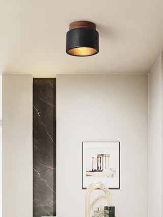 Volcanic Glow Ceiling Light-Neutral Decor