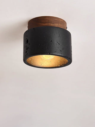 Volcanic Glow Ceiling Light-Neutral Decor