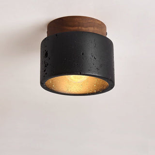 Volcanic Glow Ceiling Light-Neutral Decor