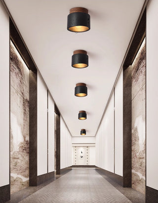 Volcanic Glow Ceiling Light-Neutral Decor