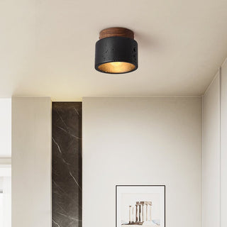 Volcanic Glow Ceiling Light-Neutral Decor